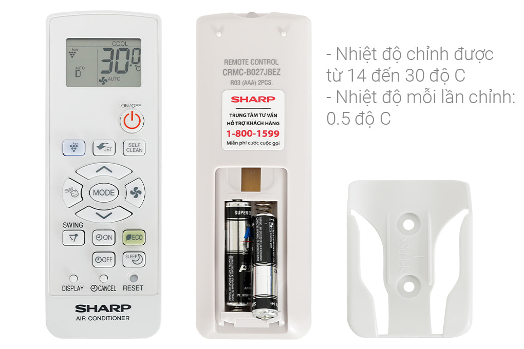 Máy lạnh Sharp Inverter 2 HP AH-XP18BSW