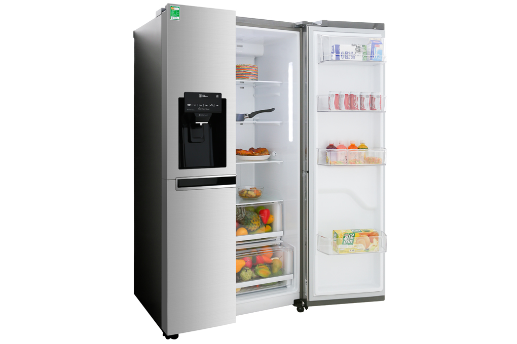 Tủ lạnh LG Inverter 601 lít Side By Side GR-D247JDS