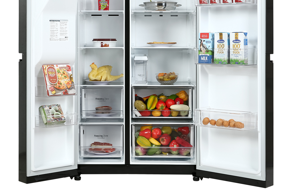 Tủ lạnh LG Inverter 635 lít Side By Side GR-D257MC