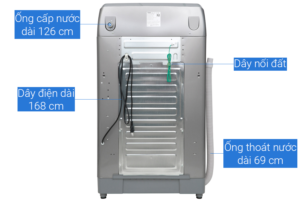 Máy giặt Aqua Inverter 10 Kg AQW-DR100ET S