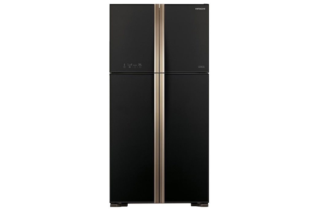 Tủ lạnh Hitachi Inverter 509 lít Multi Door R-FW650PGV8 GBK